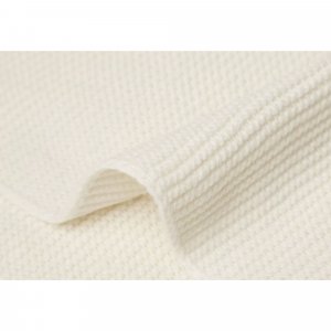 Couverture berceau 75 x 100 cm basic knit ivory Jollein