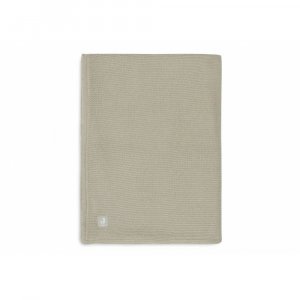 Couverture berceau 75x100cm basic knit fleece Jollein