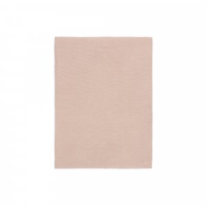 Couverture berceau 75 x 100 cm basic knit rose Jollein