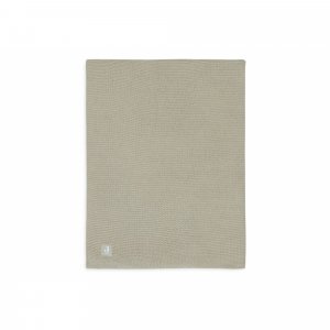 Couverture berceau 75 x 100 cm basic knit olive Jollein