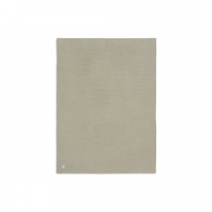 Couverture berceau 75 x 100 cm basic knit olive Jollein