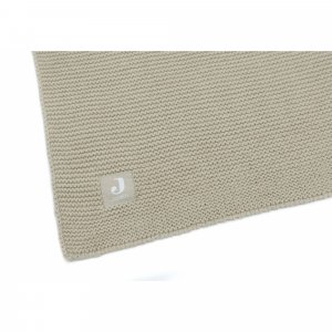 Couverture berceau 75 x 100 cm basic knit olive Jollein