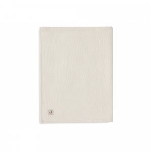 Couverture berceau 75x100 cm cosy knit ivoire & velvet Jollein