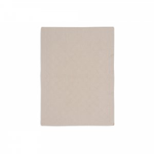 Couverture bébé 75x100 cm check knit oatmeal Jollein