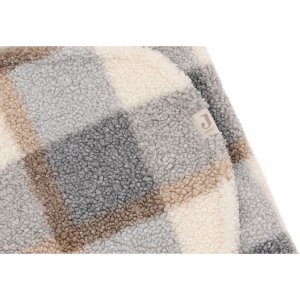 Couverture portefeuille câline bunny check bouclette Jollein