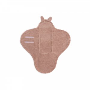 Couverture portefeuille câline bunny wild rose Jollein