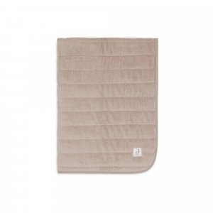 Couverture bébé 75 x 100 cm velvet rib milky coffee Jollein