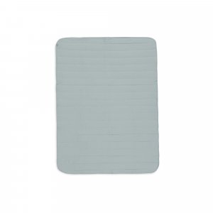 Couverture bébé 75 x 100 cm velvet rib sea green Jollein