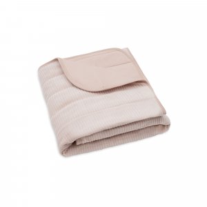 Couverture bébé 75 x 100 cm velvet rib wild rose Jollein