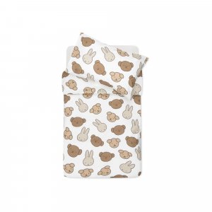 Housse de couette et taie 100x140 cm miffy and friends Jollein