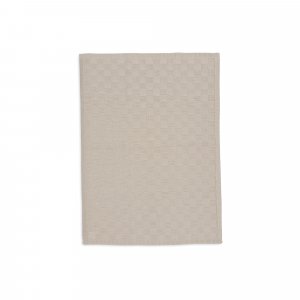 Couverture bébé tricot 75 x 100 cm box knit warm sand Jollein