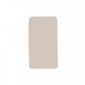 Lot de 2 draps housses 70 x 140 cm jersey oatmeal et sand Jollein