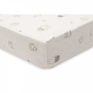 Drap housse berceau 40x80 cm jersey miffy family farm Jollein