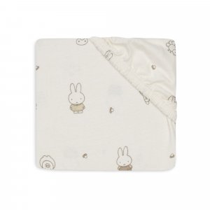 Drap housse 70x140 cm jersey miffy family farm Jollein