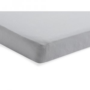 Drap housse 70x140 cm jersey soft grey Jollein