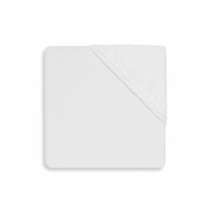 Drap housse molleton 60 x 120 cm white Jollein
