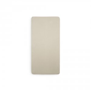 Drap housse 60x120 cm jersey nougat Jollein