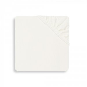 Drap housse 75x95 cm jersey pour tapis de parc uni Jollein