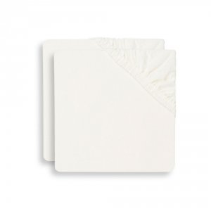 Lot de 2 draps housses 60x120 cm Jollein