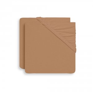 Lot de 2 draps housses 60x120 cm Jollein