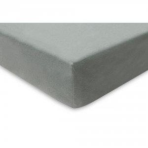 Drap housse 70x140 cm jersey ash green Jollein