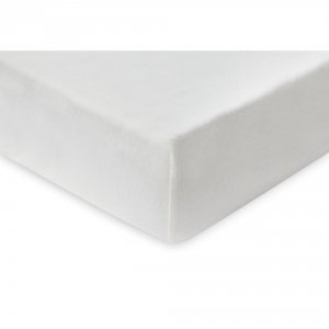 Drap housse 70x140 cm en jersey ivoire Jollein