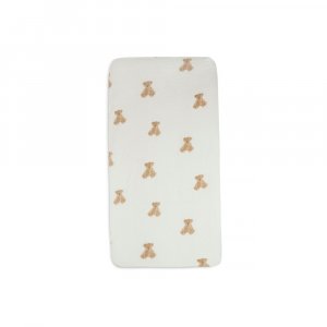 Drap housse 60x120 cm jersey teddy bear Jollein