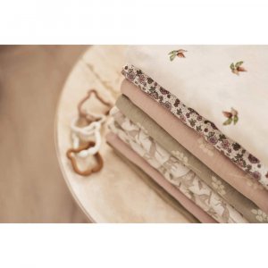 Drap housse 75x95 cm jersey pour tapis de parc uni Jollein