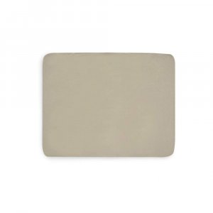 Drap housse 75x95 cm jersey pour tapis de parc uni Jollein