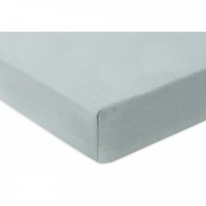 Drap housse berceau 40x80 cm jersey sea green Jollein