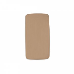 Lot de 2 draps housses 70 x 140 cm jersey sea green et biscuit Jollein