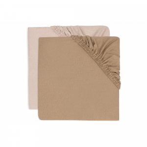 Lot de 2 draps housses jersey 40x80 Jollein