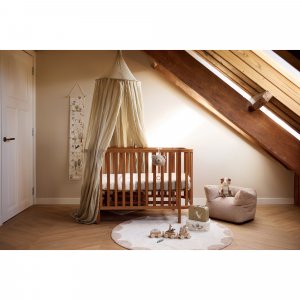 Fauteuil pouf enfant bouclette teddy warm sand Jollein