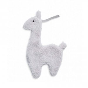 Attache tétine lama off-white Jollein