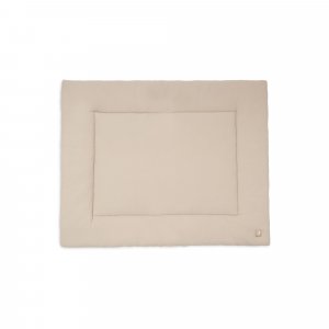 Tapis de parc little waffle 75 x 95 cm warm sand & sand Jollein