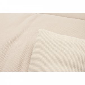 Tapis de parc little waffle 75 x 95 cm warm sand & sand Jollein
