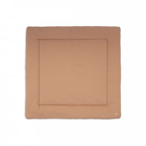 Tapis de parc little waffle light terra-sand 100 x 100 cm Jollein