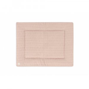 Tapis de parc 75x95cm grain knit wild rose Jollein