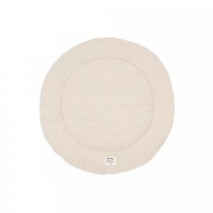 Tapis de parc rond ø95cm bouclette naturel Jollein