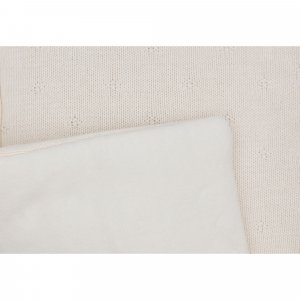 Tapis de parc 75x95 cm cosy knit ivoire Jollein