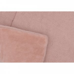 Tapis de parc 75x95 cm cosy knit wild rose Jollein