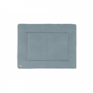 Tapis de parc 75x95 cm cosy knit sea green Jollein
