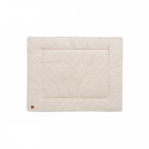 Tapis de parc 75x95 cm check knit oatmeal Jollein