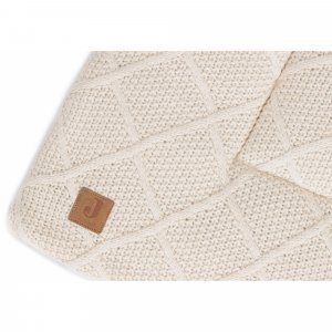 Tapis de parc 75x95 cm check knit oatmeal Jollein