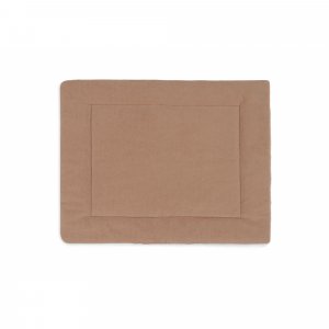 Tapis de parc 75x95 cm check knit biscuit Jollein