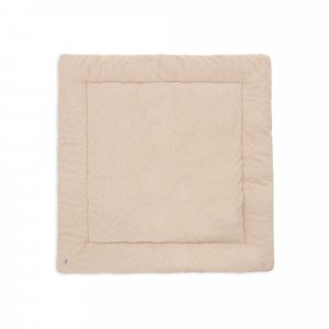 Tapis de parc 100 x 100 cm bouclette naturel Jollein