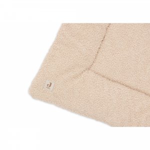 Tapis de parc 100 x 100 cm bouclette naturel Jollein