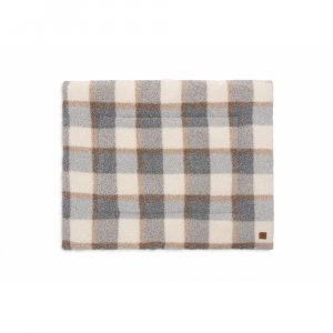 Tapis de parc 75x95 cm bouclette carreaux Jollein