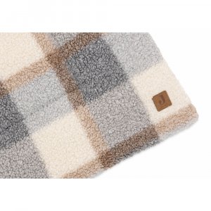 Tapis de parc 75x95 cm bouclette carreaux Jollein