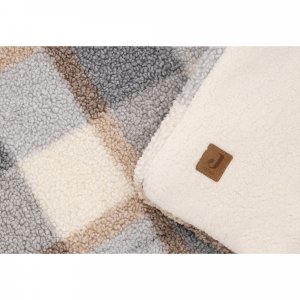 Tapis de parc 100 x 100 cm bouclette carreaux Jollein